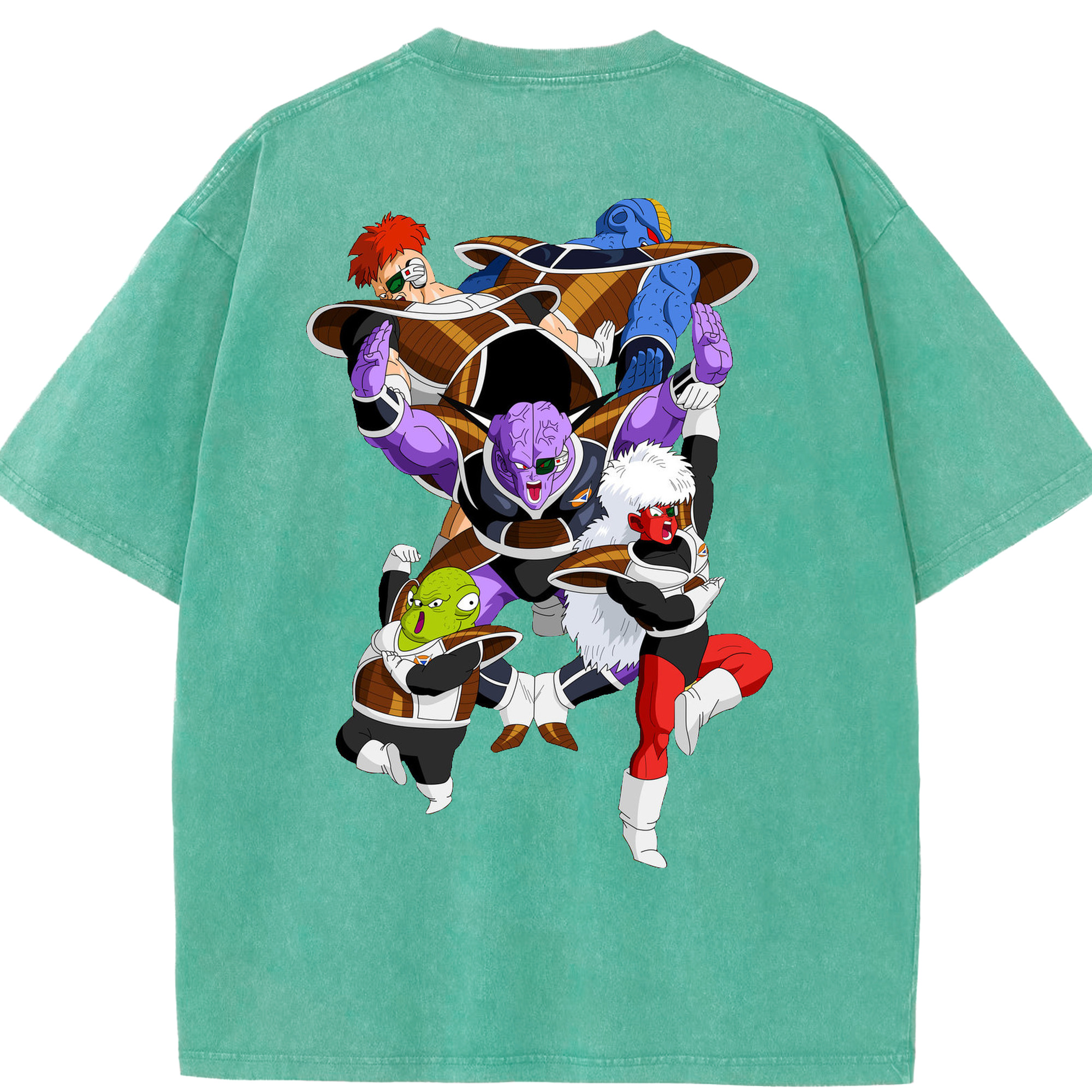 （画像用） ドラゴンボール DRAGON BALL 綿100% ヴィンテージ風 半袖Tシャツ（背面プリント）